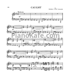 Ноты Oskar Peterson - Caught - предпросмотр