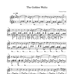 Ноты Vicenzo Piano - The Golden Waltz - предпросмотр