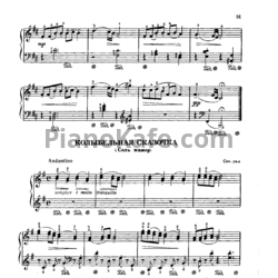 Ноты Самуил Майкапар - Колыбельная сказочка соль мажор (Соч. 24а) - предпросмотр