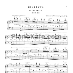 Ноты Генрих Лихнер - Frohsinn und Heiterkeit (Op. 150 №2) - предпросмотр