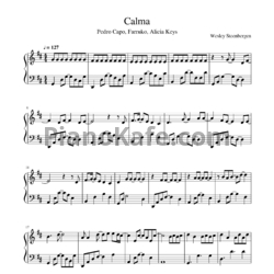 Ноты Pedro Capó, Farruko & Alicia Keys - Calma
