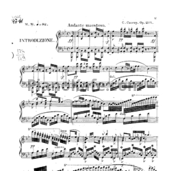 Ноты Карл Черни - Интродукция и вариации на тему '"La Muette de Portici", Op. 208 - предпросмотр