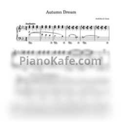 Ноты Арчибальд Джойс - Autumn Dream (Songe d’Automne) - предпросмотр