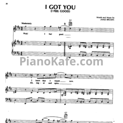 Ноты James Brown - I feel good