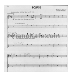 Ноты Pink Floyd - Eclipse (Guitar tabs) - предпросмотр