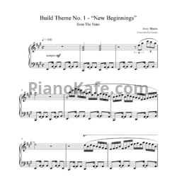 Ноты Jerry Martin - New beginnings (Build theme No. 1) - предпросмотр