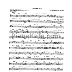 Ноты Benny Goodman - Fiesta in blue