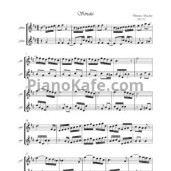 Ноты Д. Скарлатти - Соната K173 - предпросмотр