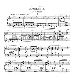 Ноты Франсис Пуленк - Три маленькие новеллы - предпросмотр