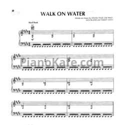 Ноты Aerosmith - Walk on water - предпросмотр