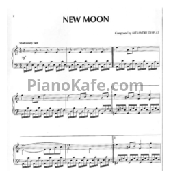 Ноты Alexandre Desplat - The Twilight Saga: New Moon (Книга нот) - предпросмотр