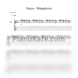 Ноты Senya - Mangekyou