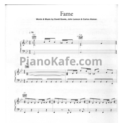 Ноты David Bowie - Fame - предпросмотр