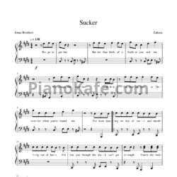 Ноты Jonas Brothers - Sucker