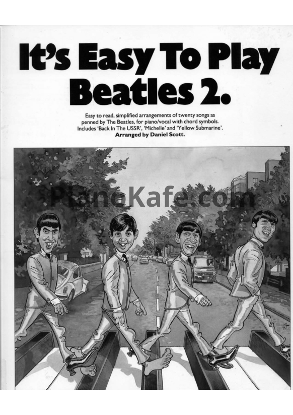 Ноты It's easy to play Beatles - 2 (Книга нот) - PianoKafe.com