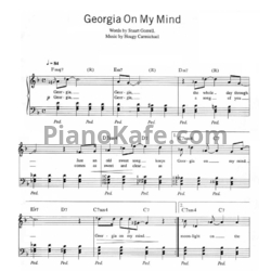 Ноты София Кварацхелия - Джорджия В Моем Сердце