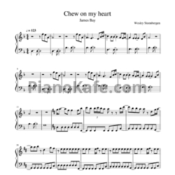 Ноты James Bay - Chew on my heart