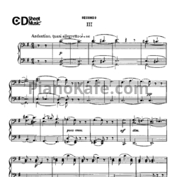 Ноты Н. Римский-Корсаков - Шехерезада (Часть 2. Дуэт) - предпросмотр