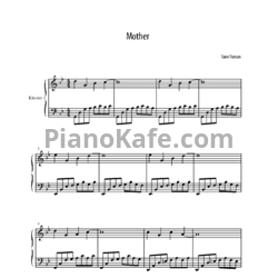 Ноты Yann Tiersen - Mother - предпросмотр