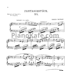 Ноты Э. Нейперт - Весна наступает (Op. 57, №1) - предпросмотр