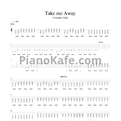 Ноты Christina Vidal - Take me away