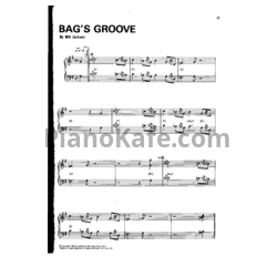 Ноты Oscar Peterson - Bag's groove - предпросмотр