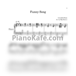 Ноты Cavendish Music - Funny song - предпросмотр