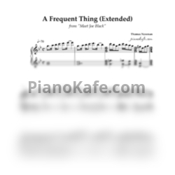 Ноты Thomas Newman - A frequent thing (Отрывок) - предпросмотр