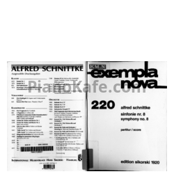 Ноты Альфред Шнитке - Симфония №8 (Op. 241)  - предпросмотр