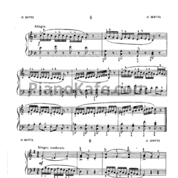 Ноты Людвиг Шитте - Этюд (Соч. 108, № 19) - предпросмотр