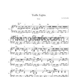 Ноты Lena - Traffic lights