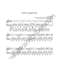 Ноты Britney Spears - Till the world Ends (Версия 2) - предпросмотр