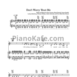 Ноты Zara Larsson - Don't worry bout me