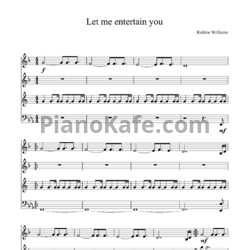 Ноты Финалисты проекта "Главная сцена" - Let Me Entertain You - предпросмотр