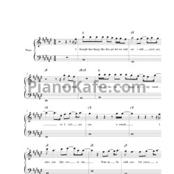 Ноты Beyonce - I miss you - предпросмотр