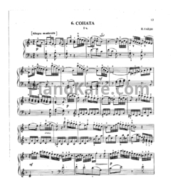 Ноты Йозеф Гайдн - Соната (1 часть) - предпросмотр