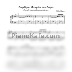 Ноты Michel Magne - Angelique Marquise des Anges - предпросмотр