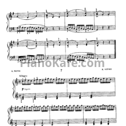 Ноты Карл Черни - Этюд (Соч. 599, №18) - предпросмотр