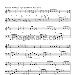 Ноты Hardwell - Feel young again