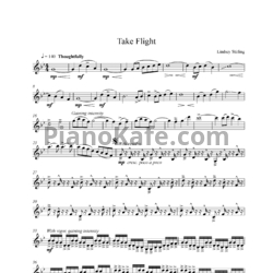 Ноты Lindsey Stirling - Take flight - предпросмотр