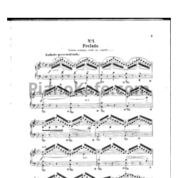 Ноты Николай Лысенко - Сюита на темы украинских песен (Op. 2) - предпросмотр