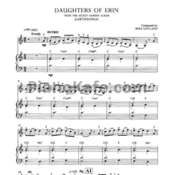 Ноты Secret Garden - Daughters of Erin (для пианино и скрипки) - предпросмотр