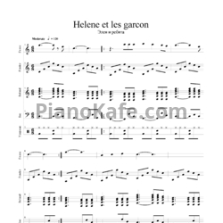 Ноты Helene - Pour l'amour d'un garcon