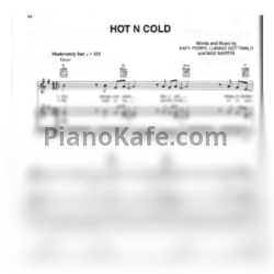 Ноты Katy Perry - Hot N Cold - предпросмотр