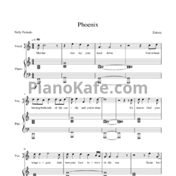 Ноты Nelly Furtado - Phoenix - предпросмотр