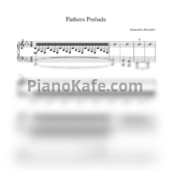Ноты Alexander Demidov - Fathers prelude