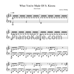 Ноты Lindsey Stirling feat. Kiesza - What you're made of - предпросмотр