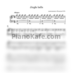 Ноты Frank Sinatra - Jingle bells (Аранжировщик Макарова Н. Ю.) - предпросмотр