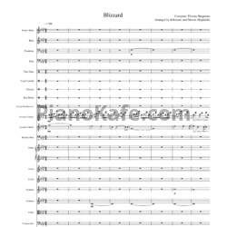 Ноты Two Steps From Hell - Blizzard (Партитура) - предпросмотр