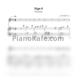 Ноты Chouchou - sign 0
